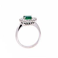 Ring Crivelli Woman SMERALDO in Gold Smeraldo 1.52 Ct 110-CONT SM 1.52 - 110-CONT SM 1.52